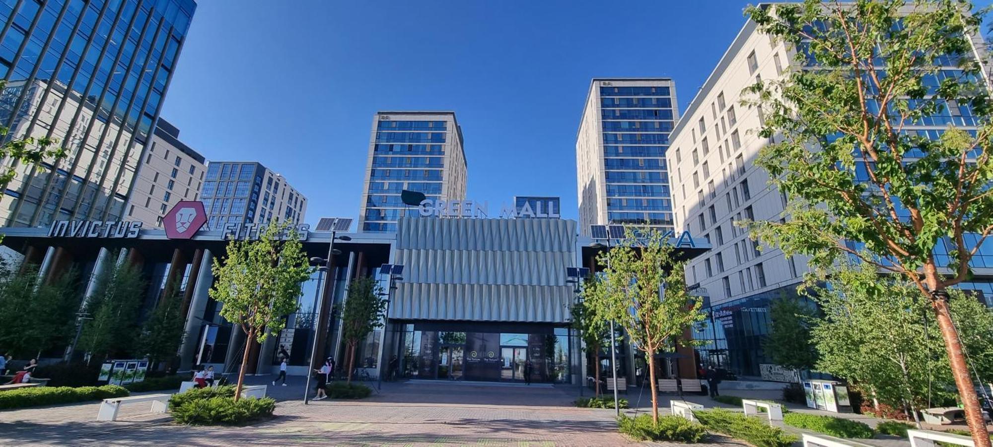 Green Quarter Business Class Apartments Astana Luaran gambar